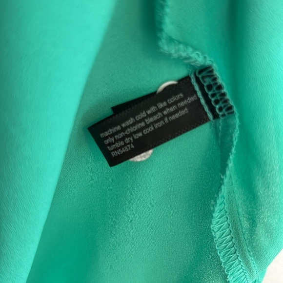 The Limited Mint Green Short Sleeve Blouse - Picture 6 of 6